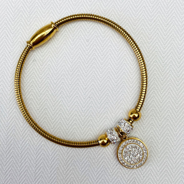 Baby girl gold bangle on sale bracelets