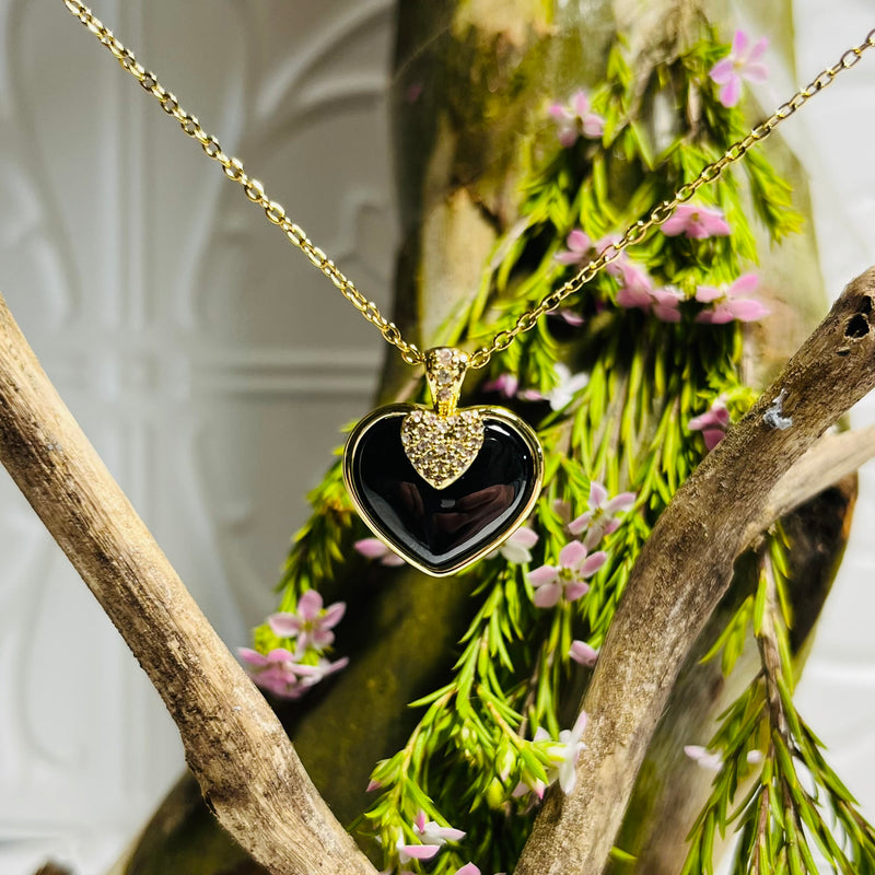 Gold Heart Necklace