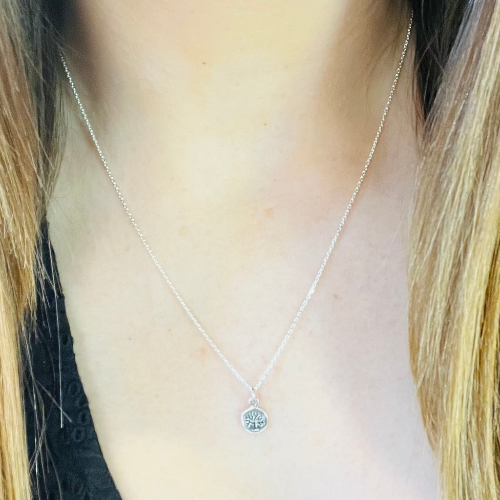 Sterling Silver Tree Of Life Necklace