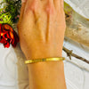 Gold Roman Numeral Bracelet
