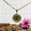 Gold Plated Stainless Steel Tree of Life Necklace