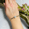 Rose Gold & Clear Crystal Bracelet