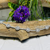 Silver Clear Crystal Bracelet