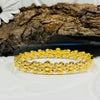 Gold Daisy Bangle