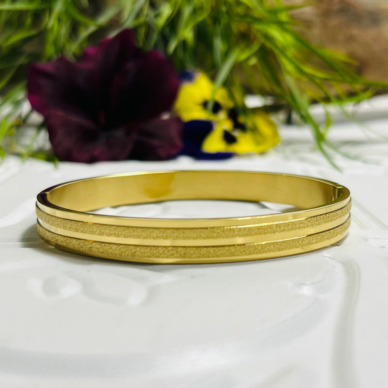 Gold Sparkly Bangle