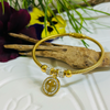 Gold Cross Bracelet