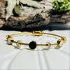 Gold Slim Feature Bangle