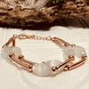 Rose Gold Double Link Bracelet