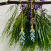 Gold Plated Drop Earrings