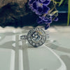 Stainless Steel Solitaire Cubic Zirconia Ring