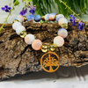 Gold Stretchy Beaded Bracelet
