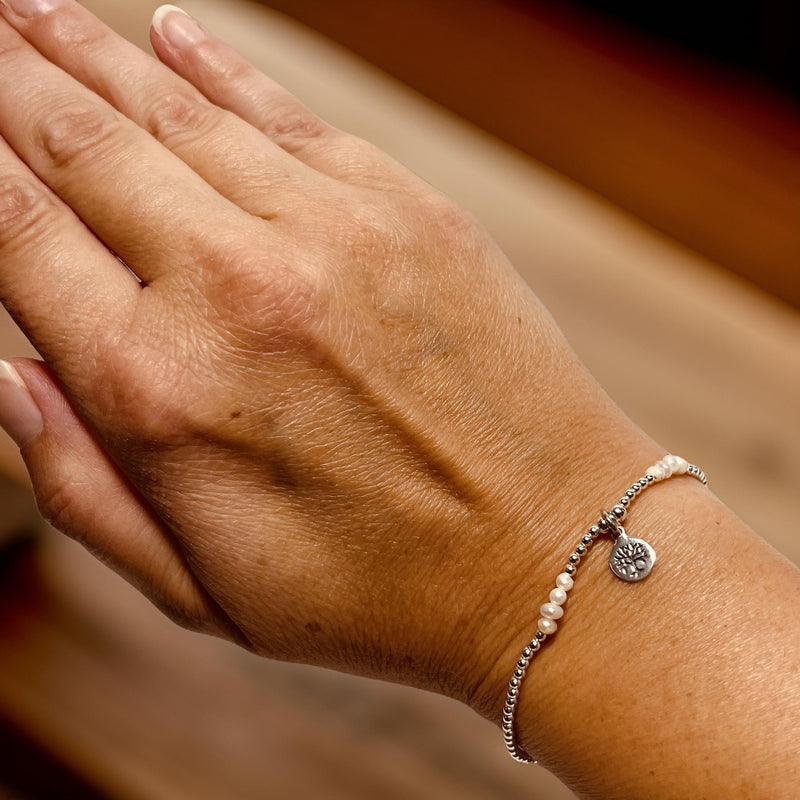 Sterling Silver Tree Of Life Bracelet