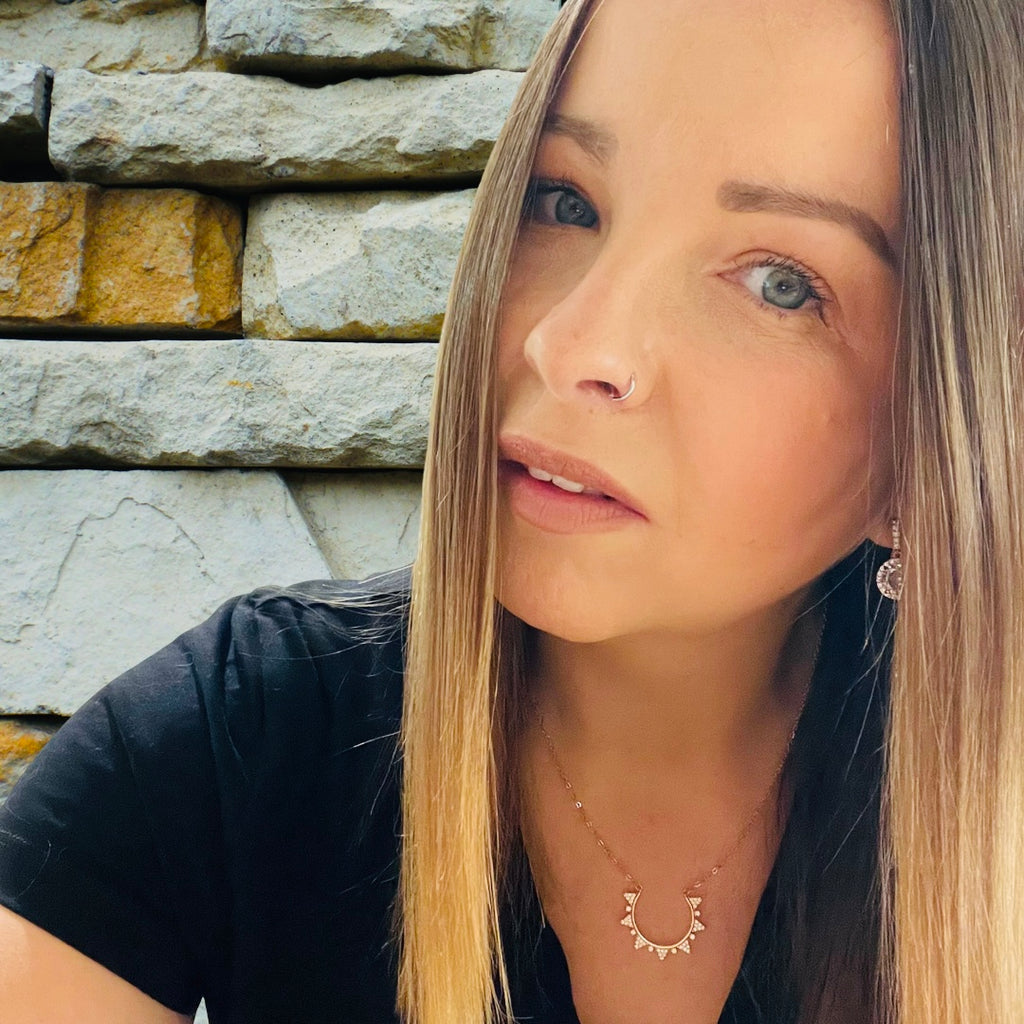 Rose Gold Sun Necklace