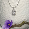 Sterling Silver & Clear Crystal Necklace