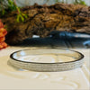 Silver & Clear Crystal Classic Bracelet