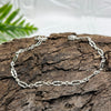 Sterling Silver Linked Chain Bracelet