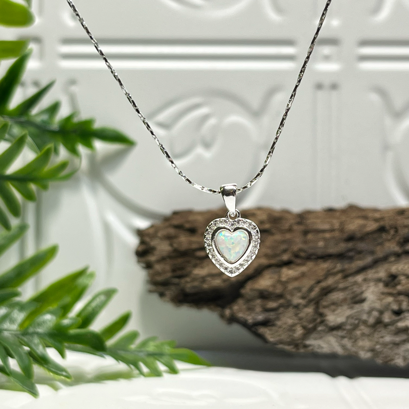 Sterling Silver Heart Necklace