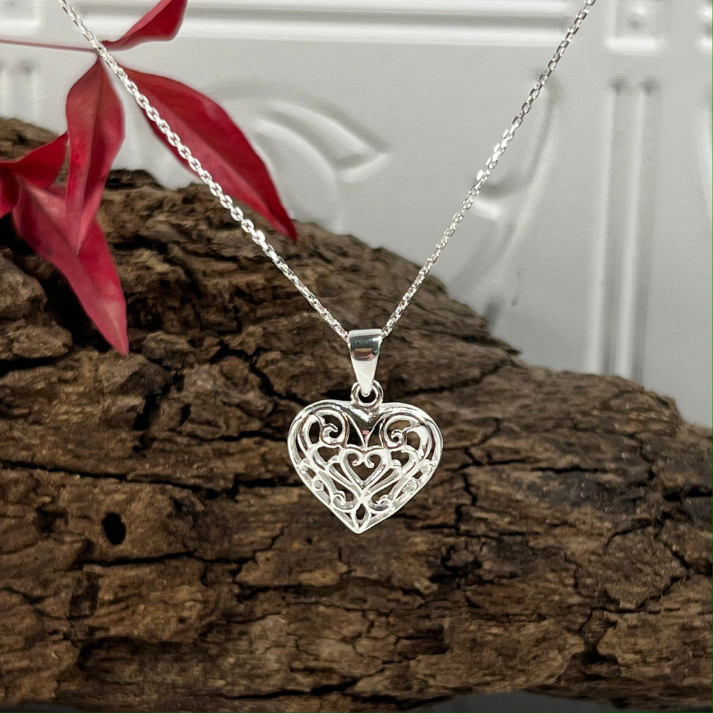 Sterling Silver Heart Pendant