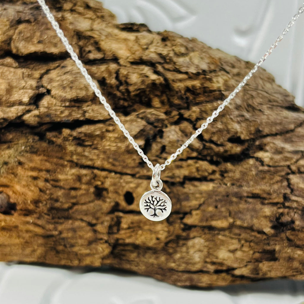 Sterling Silver Tree Of Life Necklace