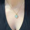 Gold Moon & Star Necklace