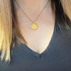 Gold Moon & Star Necklace