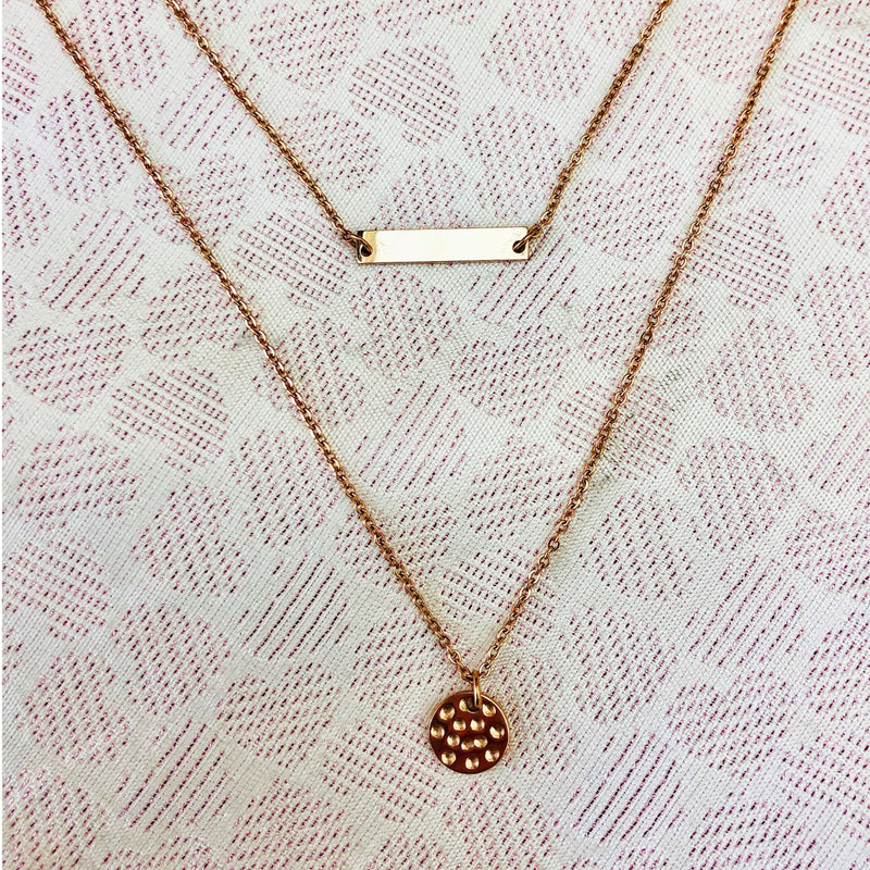 Rose Gold Plated Necklace