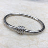 Stainless Steel Diamante Bangle