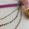 Rose Gold Triple Layered Necklace