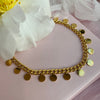Gold Plated Stainless Steel Charm Bracelet
